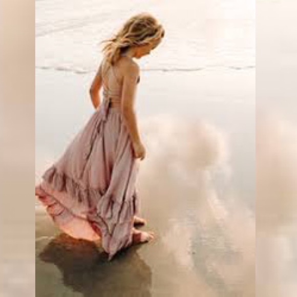 Free People Extra Tropical Maxi Dress/ Nwot